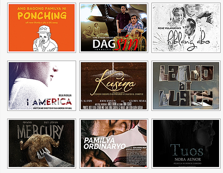 Cinemalaya 2016 - entries