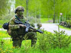 An infantry soldier with the Royal Canadian Regiment. Photo by MCpl Nicolas Alonso, Canadian Armed Forces.